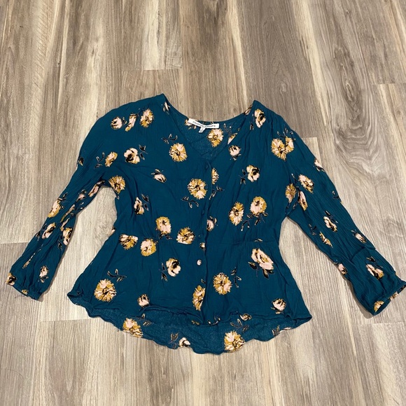 Peplum floral top - Picture 1 of 6